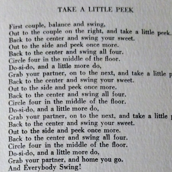 Vintage 1947 Square Dance Calls Instruction Booklet Raymond Smith - Picture 5 of 7